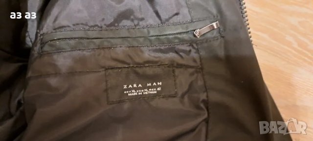 Zara man- топло зимно яке / шуба от пух L, снимка 2 - Якета - 48921721