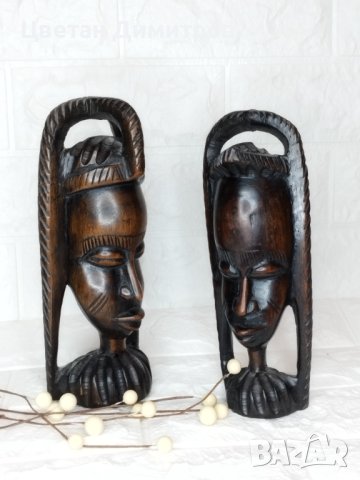 Традиционни африкански статуетки , снимка 5 - Статуетки - 43355814