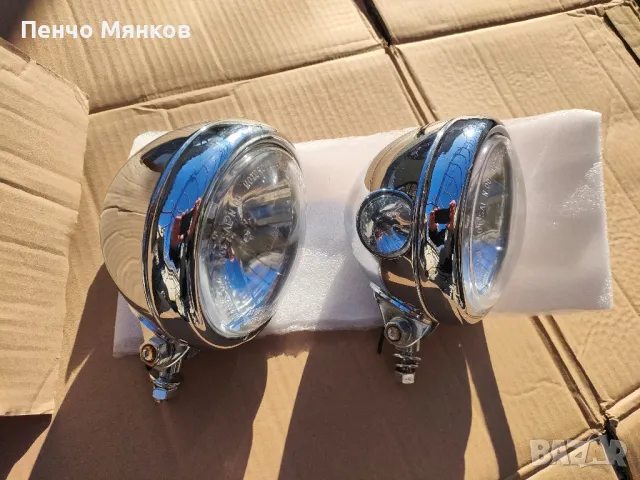 Комплект халогенни фарове 6" от VICTORY Cross Roads1800, H3, снимка 2 - Мотоциклети и мототехника - 48557031