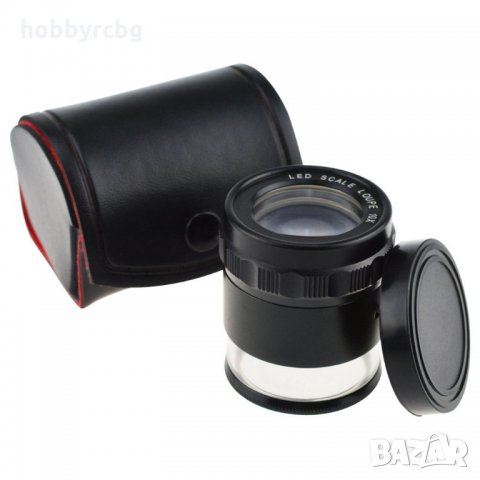 Светлодиодна лупа-скала с 20мм мащабна таблица, снимка 9 - Други инструменти - 25809868