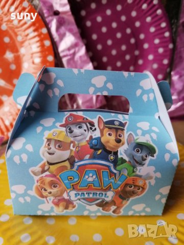 Кутийки за лакомства Пес патрул, снимка 5 - Други - 35581924