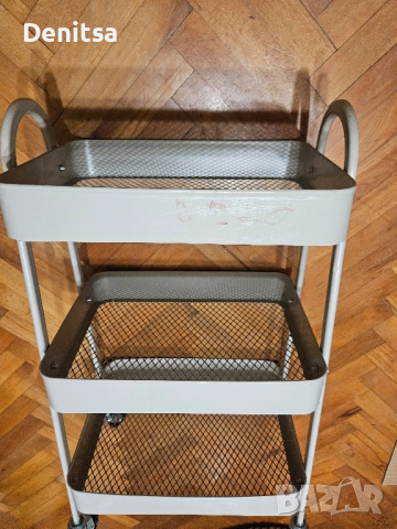 Количка светлосива за салон или дом, снимка 2 - Друго - 51975087