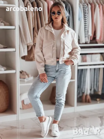 Дамско преходно овърсайз бомбър яке LUMINA, 3цвята , снимка 3 - Якета - 49242079