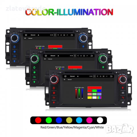 JEEP GRAND CHEROKEE COMMANDER WRANGLER 6.2'' - АНДРОИД НАВИГАЦИЯ, 6532, снимка 7 - Аксесоари и консумативи - 29020382