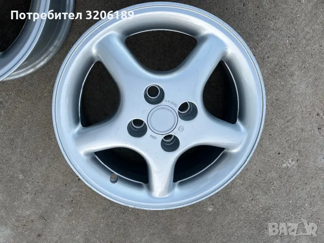 Джанти 15 цола 4х100 за Опел, снимка 6 - Гуми и джанти - 47380142