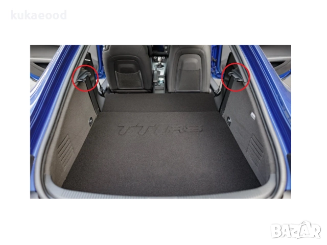 Държачи за кора на багажник на Audi TT 8J, снимка 4 - Части - 51808018
