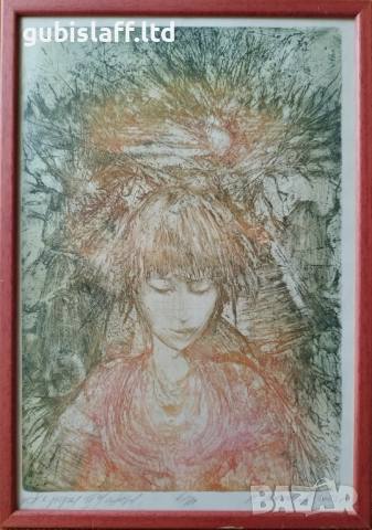 Картина, графика, худ. Н. Атанасов, 2003 г.