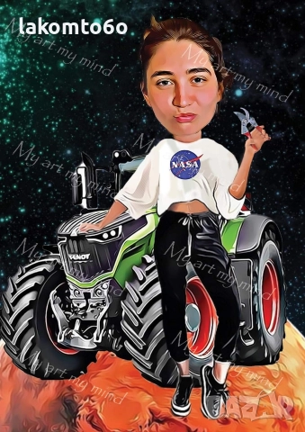 Карикатури по поръчка , снимка 2 - Картини - 52616935