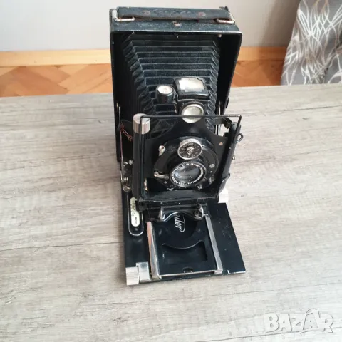 Фотоапарат Voigtlander Avus 9x12 Plate 1:6.3 F=13.5cm, снимка 7 - Антикварни и старинни предмети - 49200367