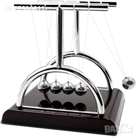 МАХАЛО ЛЮЛКАТА НА НЮТОН.БЛЪСКАЩИ ТОПЧЕТА.ПЕРПЕТУУМ МОБИЛЕ.СТИЛЕН АКСЕСОАР ЗА БЮРО PERPETUUM MOBILE +