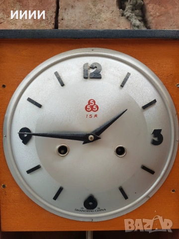 Стенен часовник месечен , снимка 2 - Антикварни и старинни предмети - 53225322