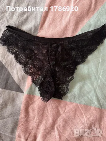 Дантелени дамски бикини SHEIN , снимка 2 - Бельо - 48509197