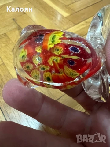 Рибка декоративна стъклена , снимка 3 - Декорация за дома - 50569995