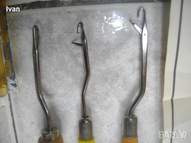 Нови Инструменти За Моделиране/Специализирани Куки Плетива Всякакви-Немски/Резци За Карвинг,Линолеум, снимка 11 - Други инструменти - 40295690