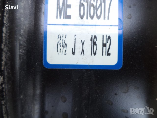 djanti za MERCEDES VITO,VIANO R16 6,5j et50 5x112, снимка 7 - Гуми и джанти - 38594367