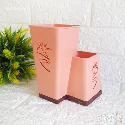 2607 Кухненска поставка за прибори сушилник за вилици лъжици, снимка 3 - Сушилници - 35225084