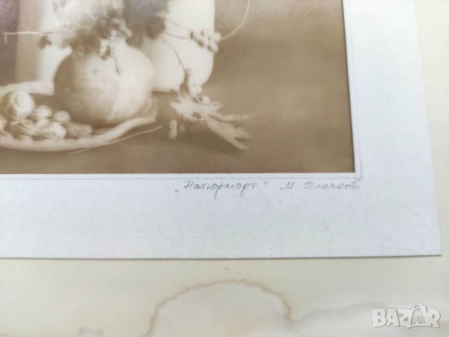 Продавам "Натюрморт" Методий Плачков , снимка 3 - Други ценни предмети - 36820020