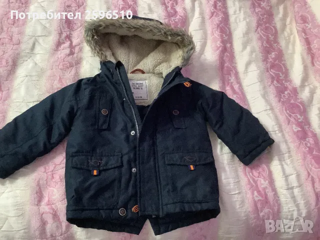 Зимно яке с качулка 18-23