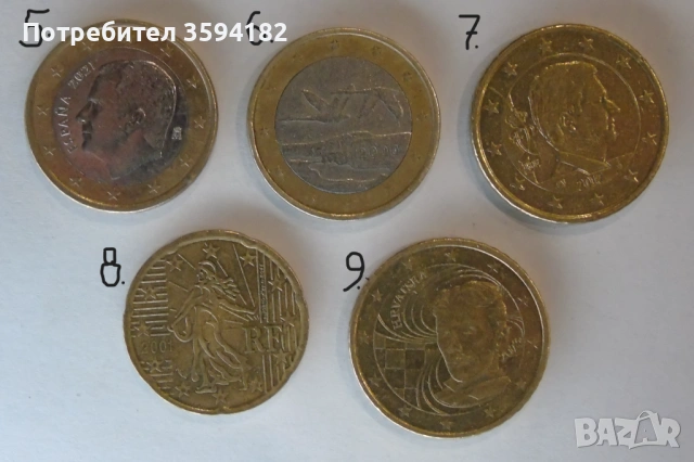 Евро монети, снимка 4 - Колекции - 53193643