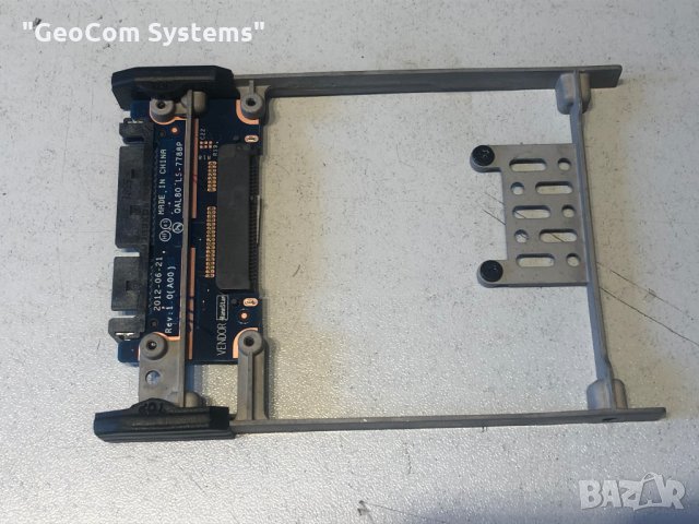 Dell mSATA to SATA 2.5in SFF SSD адаптер (LS-7788P, A12919)