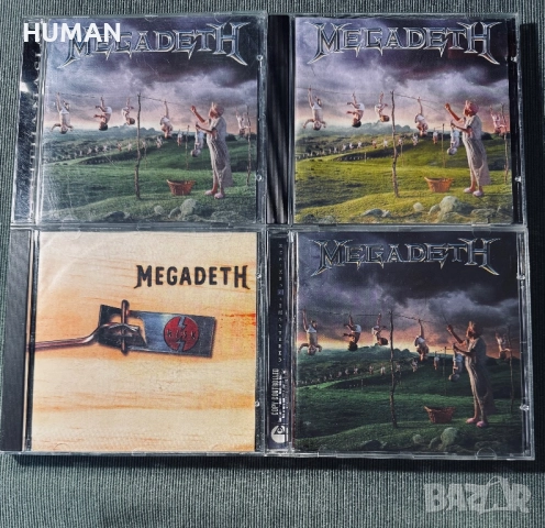 Megadeth - Annihilator - Anthrax , снимка 2 - CD дискове - 52662968