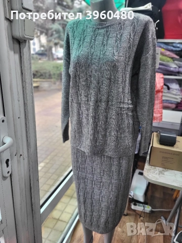 damski kostum finno pletivo, снимка 3 - Рокли - 53270049