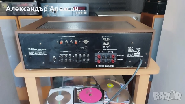 DENON GR-555, снимка 3 - Ресийвъри, усилватели, смесителни пултове - 50548615