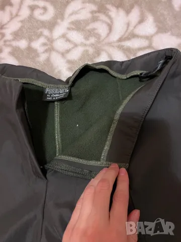 Тъмно зелен дамски панталон с прави крачоли, снимка 5 - Панталони - 47738984