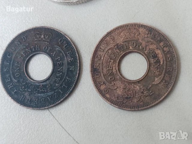 Британска Западна Африка,1952,54г,лот монети,British West Africa , снимка 13 - Нумизматика и бонистика - 51106750