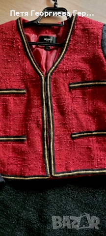 Сако от букле на Mango размер L, снимка 6 - Сака - 52713738