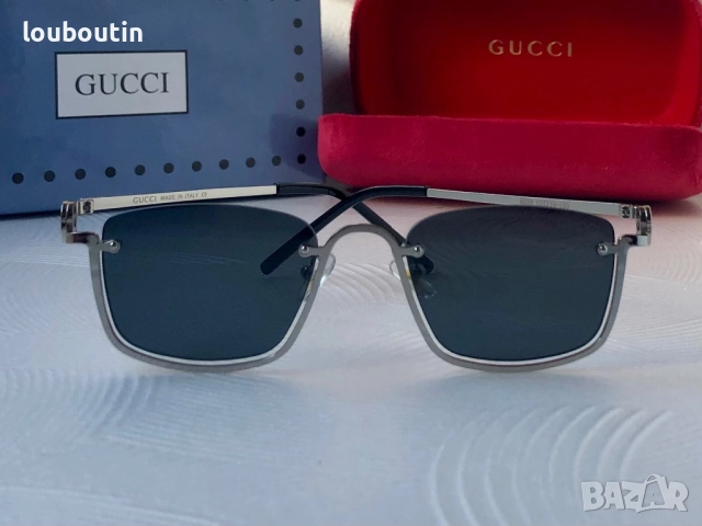 GUCCI 1:1 дамски слънчеви очила правоъгълни 4 цвята, снимка 8 - Слънчеви и диоптрични очила - 52915236