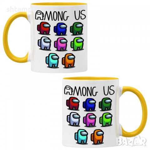 Чаша Among Us 06,Керамична Чаша, Кафе Чай, Игра,Изненада,Подарък,Повод,Празник,Рожден Ден, снимка 7 - Чаши - 38471968