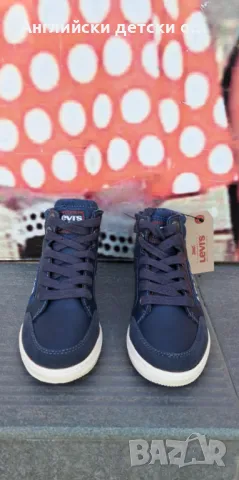 Английски детски кецове-LEVI'S, снимка 5 - Детски маратонки - 49926796