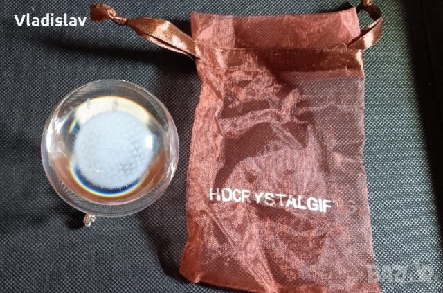 Кристална топка , снимка 2 - Декорация за дома - 52081313