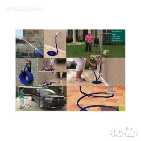 Xhose Маркуч увеличаващ размера си до 3 пъти Екс Хос, снимка 7 - Напояване - 43940223