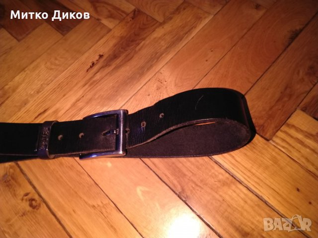 Колан G-Star естествена кожа 129см х37мм, снимка 2 - Колани - 27647984