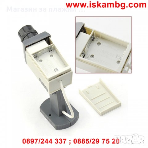 Фалшива охранителна камера с обектив, диод и датчик за движение, снимка 3 - Други стоки за дома - 26780708