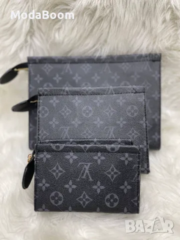 Louis Vuitton мъжки сет чанти 3 броя Различни цветове , снимка 2 - Чанти - 48349591