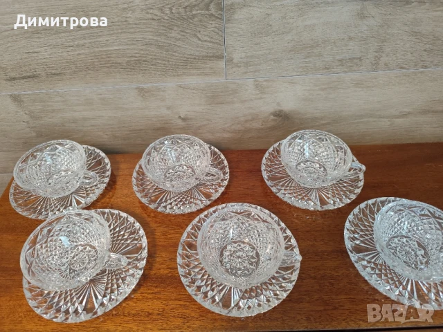 Кристални купи,чинии,ваза,чаши, снимка 15 - Сервизи - 50989116