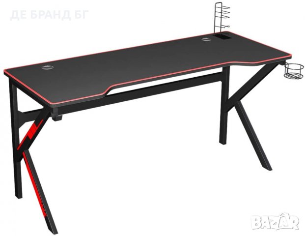 Геймърско бюро с аксесоари LJ-1909-160ALL, снимка 2 - Бюра - 35146839