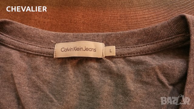 Calvin Klein Jeans размер L тениска 27-40, снимка 9 - Тениски - 34606319