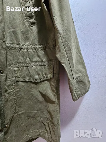 Дамска зелена парка, снимка 6 - Якета - 48354897