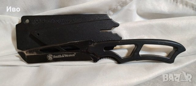 Smith & Wesson Sw990 Black Neck Survival Tactical Knife, снимка 7 - Ножове - 43885340