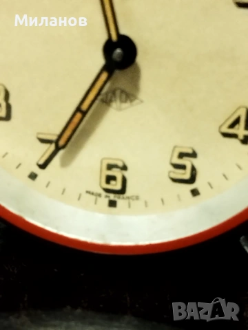 Стар френски будилник, настолен часовник, снимка 6 - Антикварни и старинни предмети - 53240510