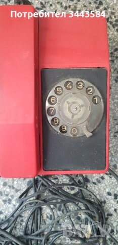 Телефон ретро, снимка 4 - Антикварни и старинни предмети - 37750433