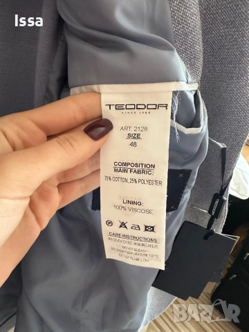 Мъжко сако TEODOR, снимка 6 - Сака - 52404330