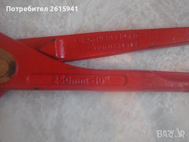 ROTHENBERGER INDUSTRIAL -НОВИ- Клещи Гарги/Чешмеджийски Ключ Раздвижен/Тръборез -Немски Професионал, снимка 12 - Други инструменти - 43569442