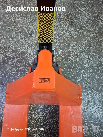 Палетна количка TOYOTA 2300 Кг., снимка 8 - Други машини и части - 53456533