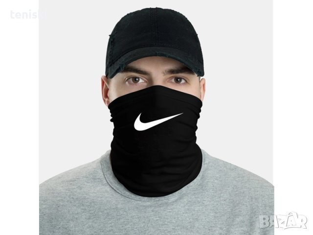  12 в 1 ! Бандана за лице с NIKE JORDAN ADIDAS принт 