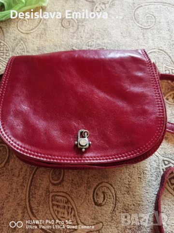 Дамска чанта от 100% телешка кожа , снимка 7 - Чанти - 37462376